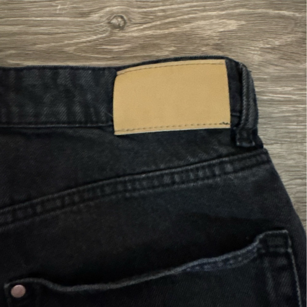 H&M Black Denim Jean Cutoff Shorts - Picture 5 of 15